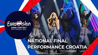 Albina - Tick-Tock - Croatia  - National Final Performance - Eurovision 2021