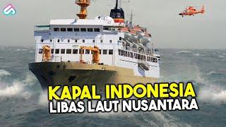 Penguasa Ombak Ganas, Kapal PenumpangTerbesar di Indonesia Penjelajah Laut Nusantara