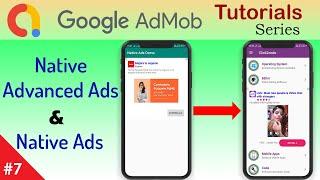 How to create native advanced ads in Android Studio | How to implement native ads in android studio