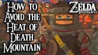 Breath of the Wild - How to get to Death Mountain  - Avoid the Flames!