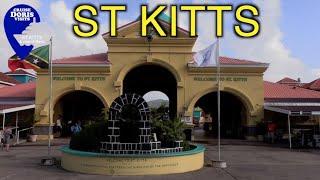 St Kitts - Jean explores the town, the fort, Friars Beach and Shipwreck Beach
