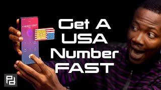 How To Get A USA Phone Number For Whatsapp Verification & Calls [No VPN] - Numero eSim App