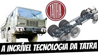 A TECNOLOGIA ÚNICA DOS CAMINHÕES TATRA!