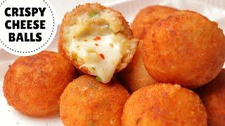 CRISPY POTATO CHEESE BALLS Recipe | Crispy & Cheesy Potato Snack