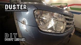 #99 [Renault DUSTER] Ремонт своими руками после ДТП Body Repair