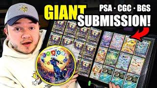 My GIANT Terastal Festival Pokemon Card PSA Submission!