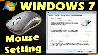 Mouse Setting In Windows7 | mouse scroll settings windows 7 | mouse cursor settings windows 7 |Mouse