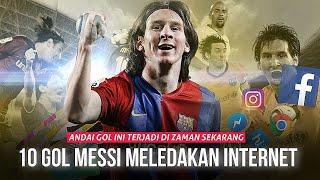 “Andai Media Sosial Sudah Ada Saat Itu” 10 Gol Messi yang Menghancurkan Jejaring Internet