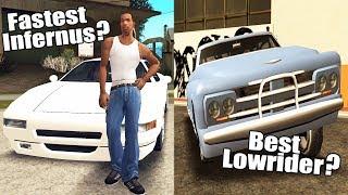 GTA San Andreas Best Cars