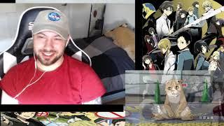 Durarara!! all openings and endings  reaction