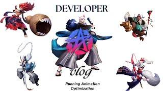 Developer Vlog - Shikigami Running Animation Optimization | Onmyoji Arena - Season 24