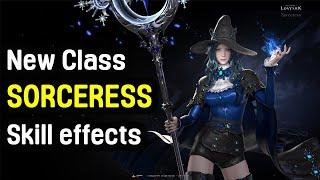 Lost Ark Sorceress All skills Effects