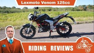 Lexmoto Venom efi top speed review