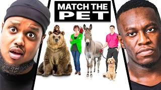 Match The Pet To The Owner