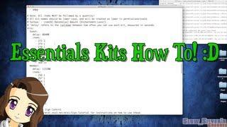 Creating Minecraft Kits & Kit Signs Using Essentials Bukkit Tutorial How To!