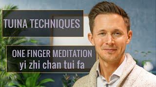 One Finger Meditation Technique  | yi zhi chan tui fa | Tuina | Acupressure Techniques |