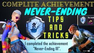How to Complete never ending achievement in bgmi ||