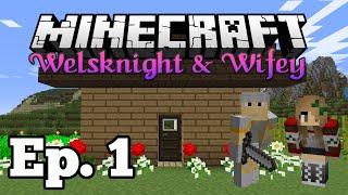 Welsknight & Wifey Play Minecraft - Ep. 1: Desert Village