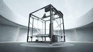 VEHO600 Large direct drive 3d printer show video