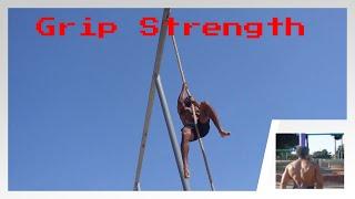 Building Grip Strength in Santa Monica #calisthenics #sethlrouse #fitness #gripstrength