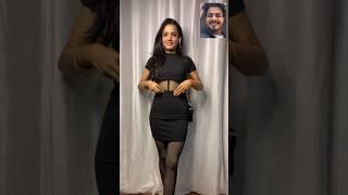 His Reaction On Mini Dress In Winter ️ | Long Distance Love | Couplegoals | Shubnandu #shorts