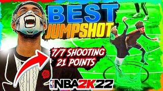*NEW* BEST JUMPSHOT AFTER PATCH ON NBA 2K22 HIGHEST GREEN WINDOW 100% GREENLIGHT NEVER MISS AGAIN!!!