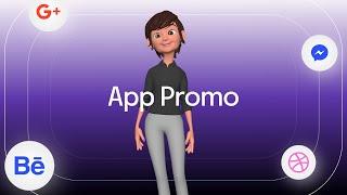 Mobile App Promotion (MADE WITH CREATESTUDIO)
