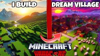 Building My DREAM Minecraft Village from SCRATCH!