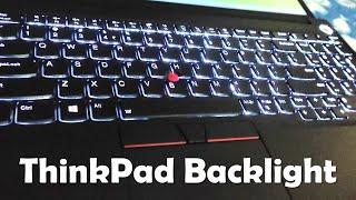 Turn On Backlight Or Keyboard Light In Lenovo ThinkPad  100% WORKING