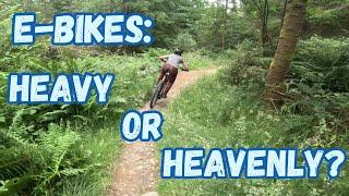 Santa Cruz Heckler SL vs Specialized Levo SL (vs super-light MTB rider)