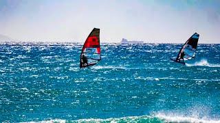 Flying through the waves | Tarifa Slalom Windsurfing