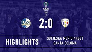 FK Sutjeska - FC Santa Coloma 2:0 (1:0) (UECL 2QR 1/2)