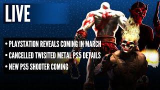 PlayStation Reveals Coming in March | Cancelled Twisted Metal PS5 Details | New PS5 Shooter Coming