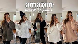 HUGE AMAZON WINTER 2022 HAUL: winter fashion trends & accessories for the cold