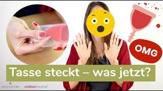 Menstruationstasse entfernen klappt nicht? Menstruationstasse steckt | erdbeerwoche  X Selenacare