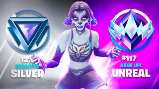 Silver to Unreal Speedrun (Fortnite Ranked)