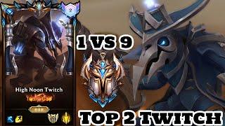 Wild Rift Twitch - Top 2 Twitch High Noon Skin Gameplay Rank Challenger