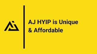 HYIP Manager Script | HYIP Manager Script Features - AJ HYIP