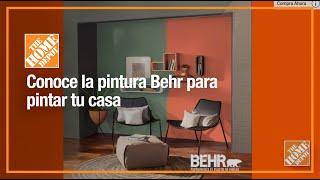 Conoce la pintura Behr para pintar tu casa | Pintura | The Home Depot Mx