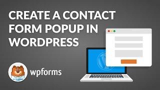 How to Create a Contact Form Popup in WordPress (QUICK & EASY!!)