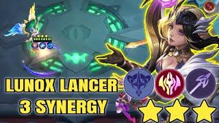 VALE SKILL 2!! LUNOX LANCER 3 SYNERGY !! MAGIC CHESS