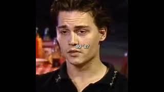 young johnny depp at the 80's shorts#