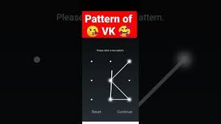 pattern of vk..#lockscreen #pattern