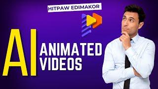 How To Create Animated videos with AI || AI-Based Video Editing Software for YouTube