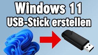 Windows 11 USB Stick erstellen - Offiziell - Media Creation Tool - Download ISO mit Rufus