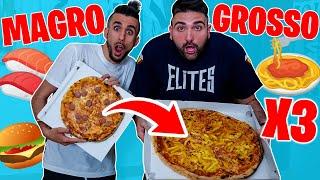  MAGRO vs GROSSO per un GIORNO INTERO! OHM vs TATINO