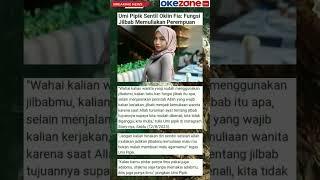 Umi Pipik Sentil Oklin Fia Soal Hijab #artist #viral #oklinfia #abidzaralghifari #hijab #netizen