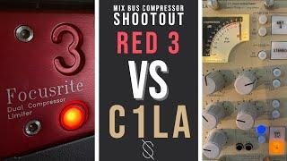 Mix Bus Compressor Shootout | Focusrite Red 3(In + Out Transformers) vs Smart C1LA