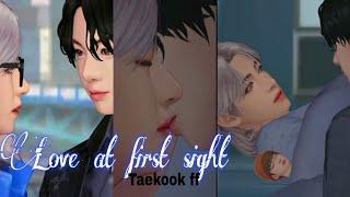 Love at first sight |Taekook | short story | BTS Universe Story Game