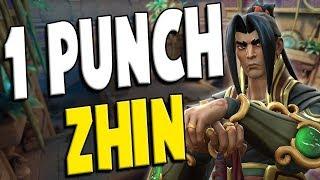 ZHIN = ONE PUNCH MAN? | OB64 Paladins Onslaught Gameplay